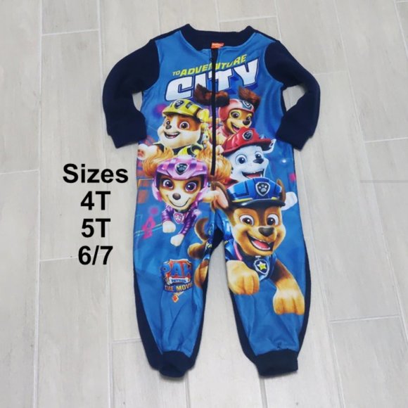 Pokemon, Batman, Frozen, Peppa Character fleece sleepers various sizes PICK ONE - Picture 6 of 7